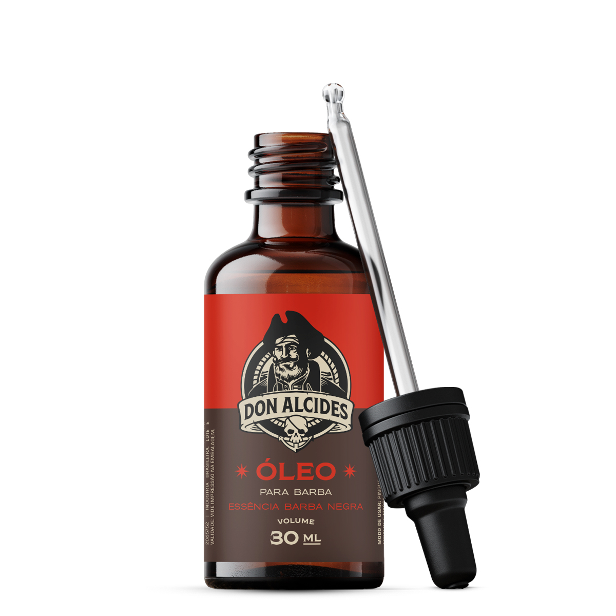 Oleo Para Barba 30ml Barba Negra Don Alcides