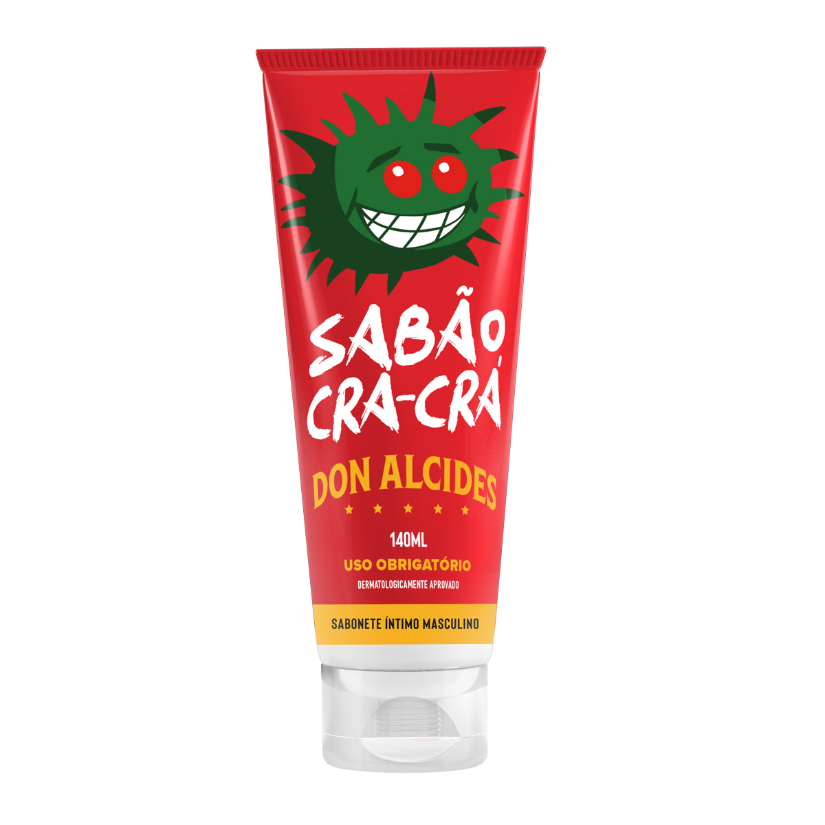 Sabão Cra Crá Sabonete Íntimo Para Homens 140ml Don Alcides