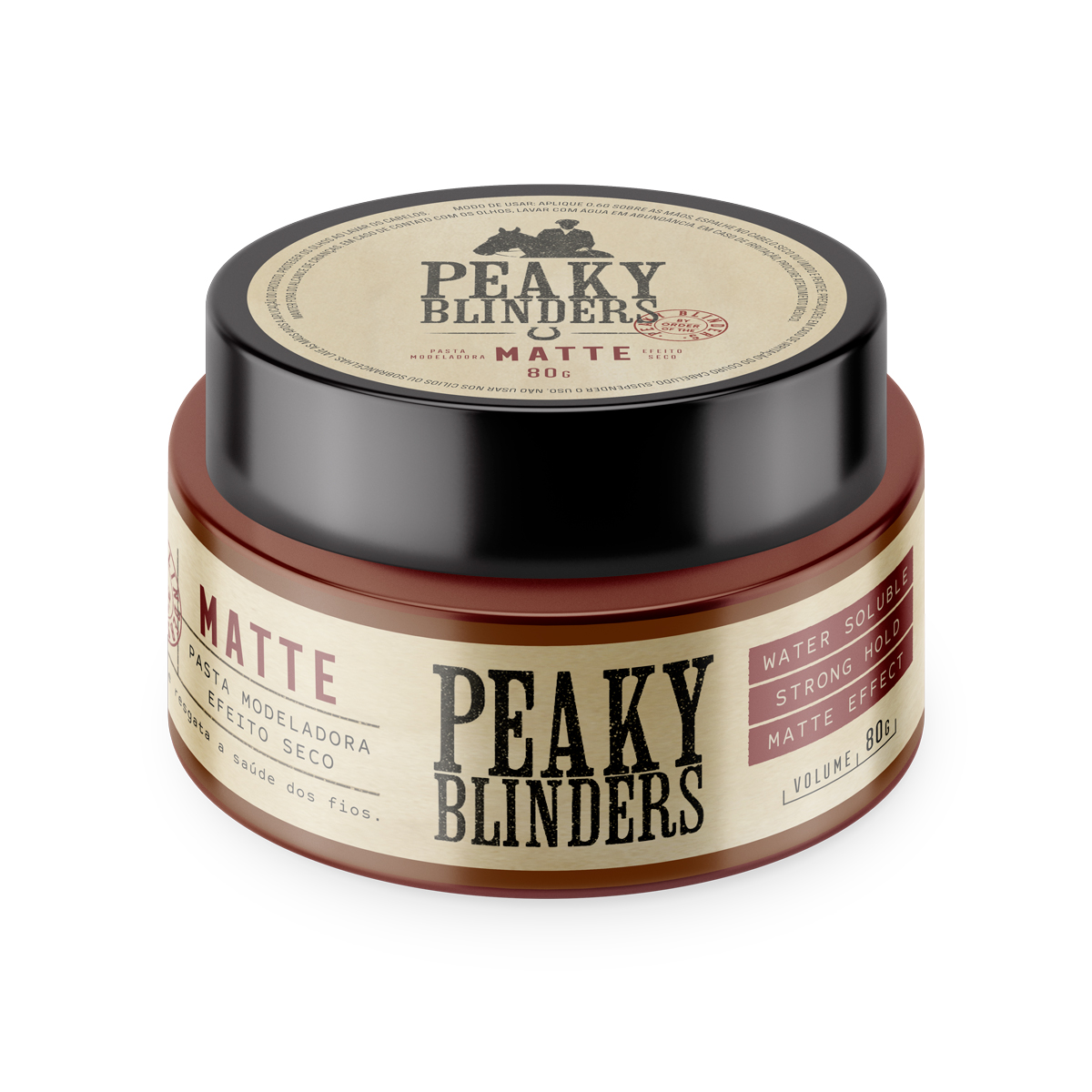 Pasta Modeladora Matte Peaky Blinders Don Alcides 80g
