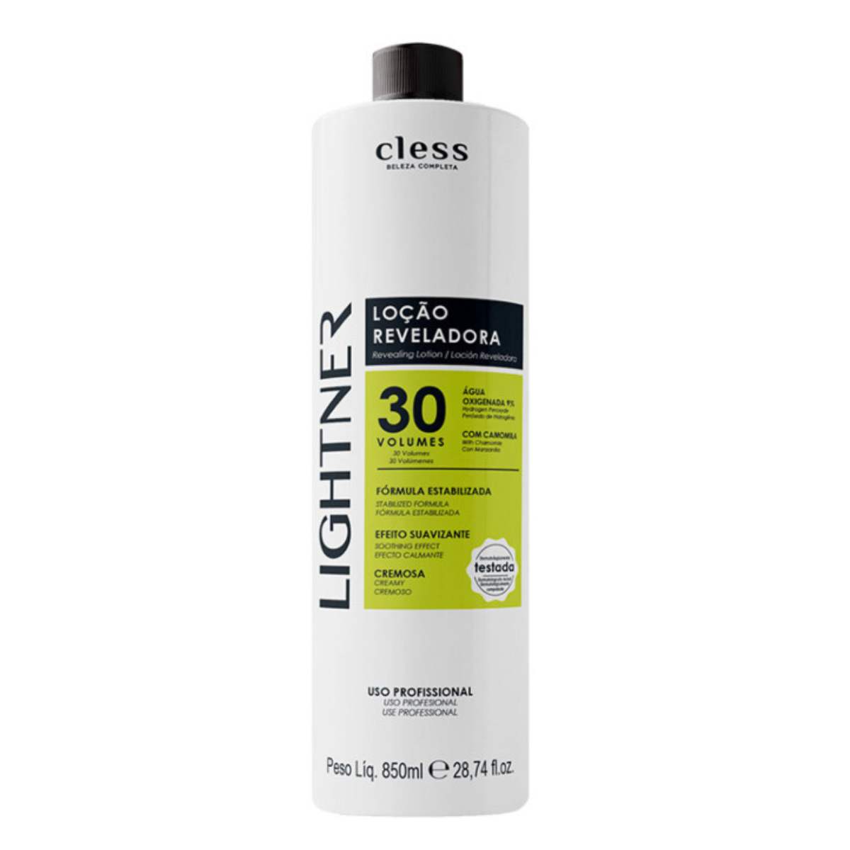 Água Oxigenada Lightner | 30 volumes 850ml