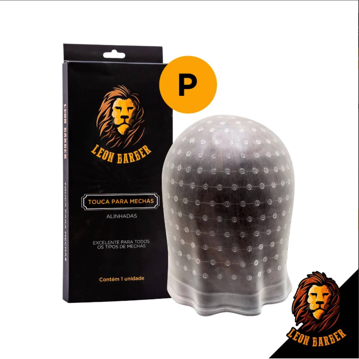 Touca De Silicone Reflexo Alinhado P | Leon Barber
