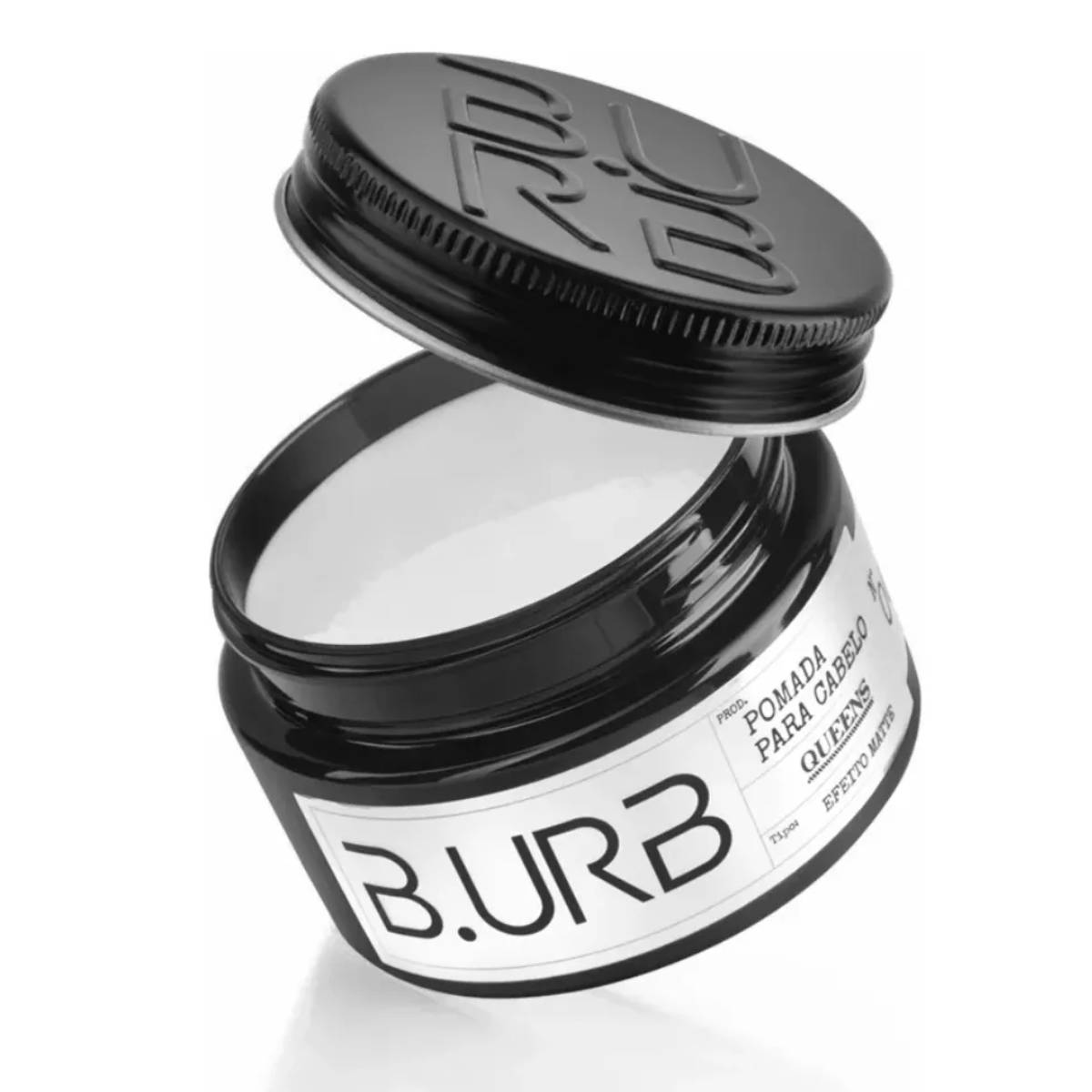 Pomada Para Cabelo Queens Efeito Matte 100g Barba Urbana B.urb