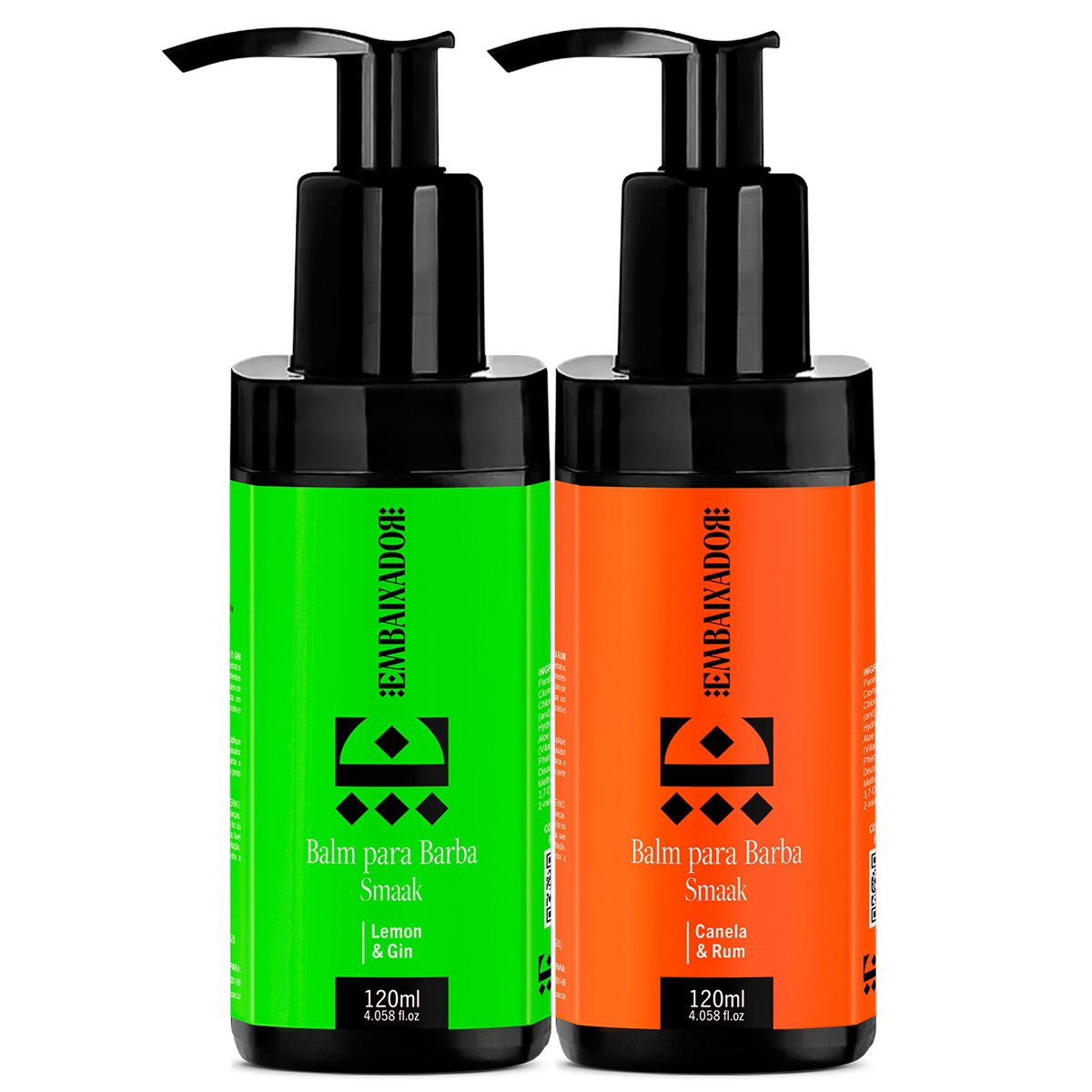Kit Balm Smaak Lemon & Gin + Canela & Rum Embaixador